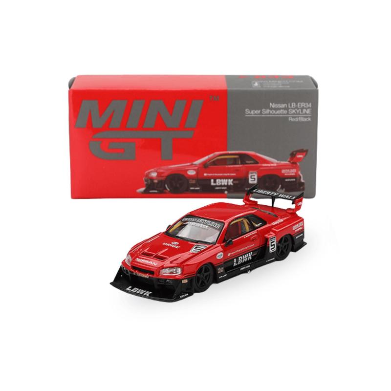 Miniatura Nissan Skyline LB-ER34 Super Silhouette LBWK - Liberty
